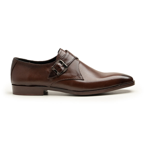 Classic Brown Monk Strap | Premium Leather