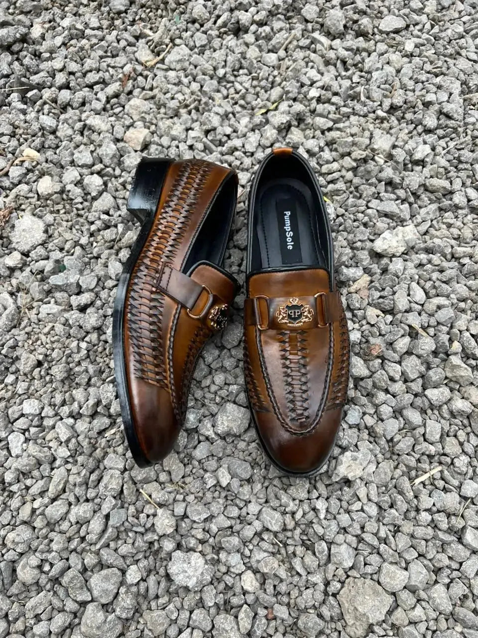 Royal Cherry Woven Loafer – Signature Edition