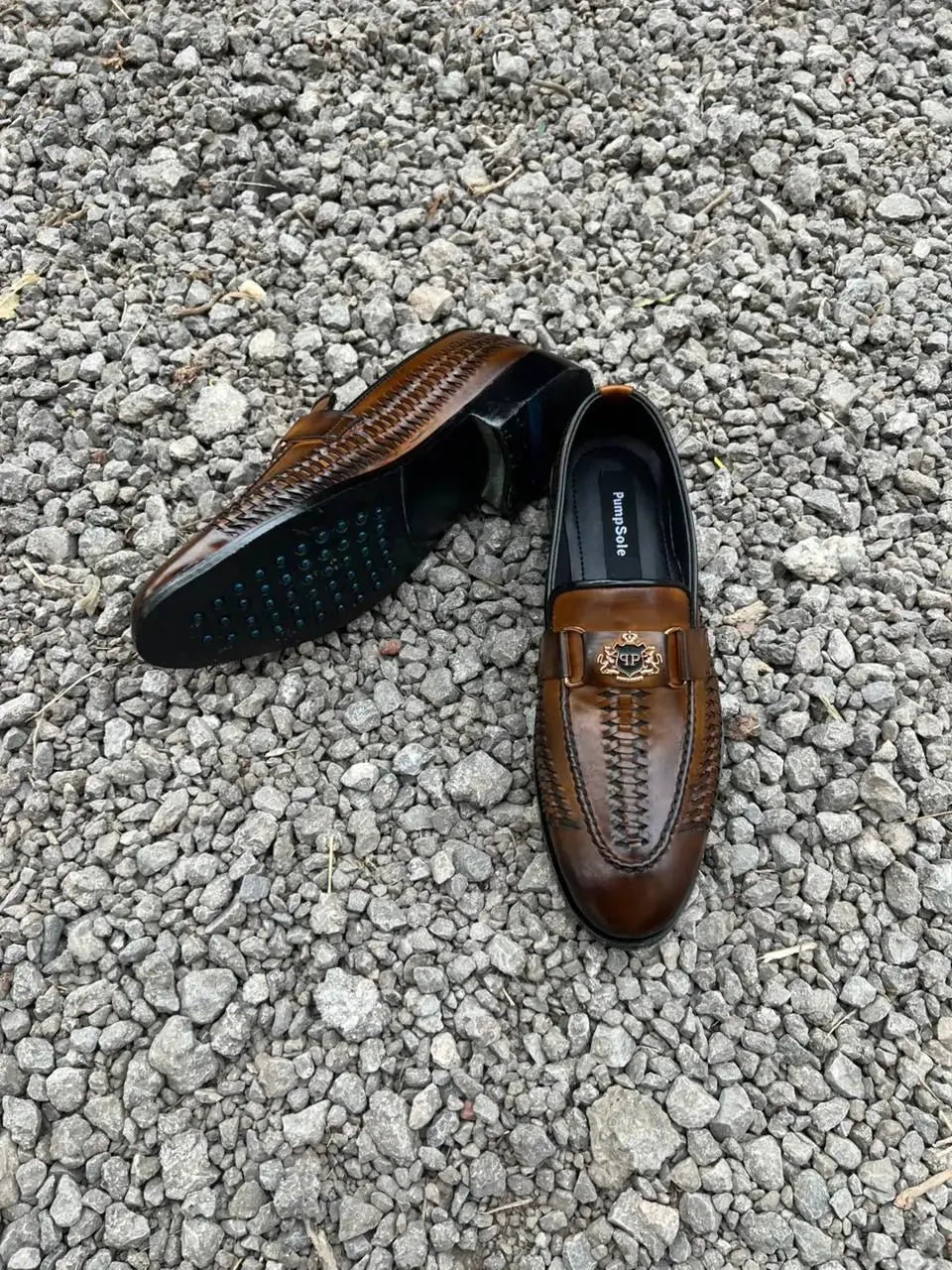 Royal Cherry Woven Loafer – Signature Edition